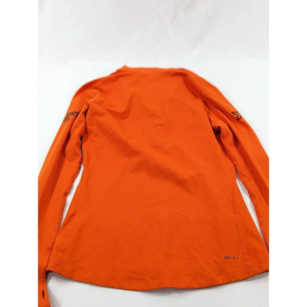 Nike Dri Fit Oklahoma State Cowboys Soccer Nike Quarter Zip Women's‎ Small